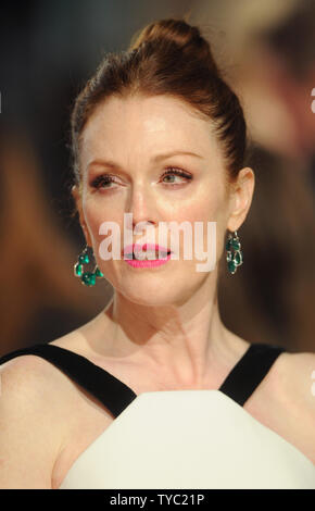 American actress Julianne Moore attends the EE British Academy Film Awards 2016 at The Royal Opera House in London on February 14, 2016. Photo by Paul Treadway/ UPI Stock Photo