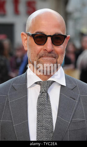 American actor Stanley Tucci attends the World Premiere of Florence Foster Jenkins at Odeon Leicester Square in London on April 12, 2016. Photo by Paul Treadway/ UPI Stock Photo
