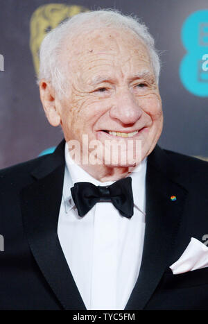 MEL BROOKS attends the EE British Academy of Film awards (BAFTA) at the