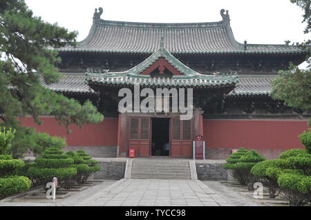 Longxing Temple (Great Buddha Temple) in Zhengding, Shijiazhuang, Hebei Province Stock Photo