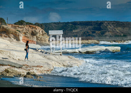 Governor's Beach, Zypern Stock Photo