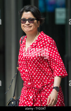 Shami Chakrabarti departing the BBC following the Andrew Marr Show, London, UK Featuring: Shami Chakrabarti Where: London, United Kingdom When: 26 May 2019 Credit: Wheatley/WENN Stock Photo