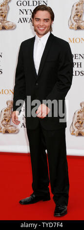 Actor Drew Tyler Bell arrives on the red carpet for the closing ceremonies at the 47th Monte Carlo Television Festival in Monte Carlo, Monaco on June 14, 2007.  (UPI Photo/David Silpa) Stock Photo