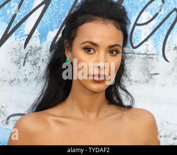 Maya Jama attends the Serpentine Gallery Summer Party at Hyde Park in