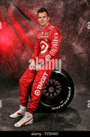 Dan Weldon of England participates in the Indy Racing League media day ...