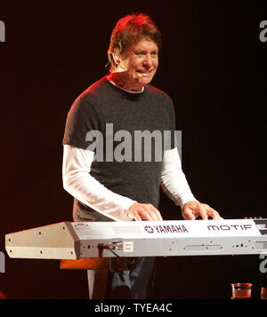 Robert Lamm with Chicago performs in concert at the Seminole Hard Rock Hotel and Casino in Hollywood, Florida on April 20, 2011. UPI/Michael Bush Stock Photo