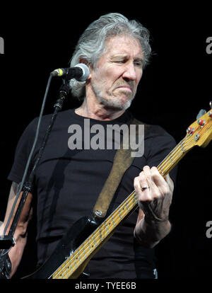 Roger Waters performs in a concert at the Bank Atlantic Center in ...