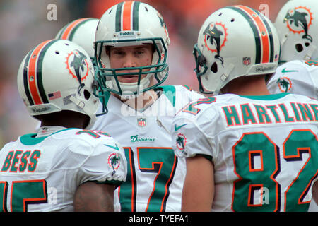 Dolphins WR Brandon Marshall (19) during practice at the team's training  camp in Nova Southeastern University in Davie, Florida. (Credit Image: ©  Ron Hurst/Southcreek Global/ZUMApress.com Stock Photo - Alamy