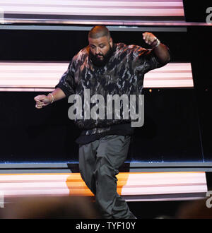 DJ Khaled performs at he 2017 BET Hip Hop award show at the Fillmore ...