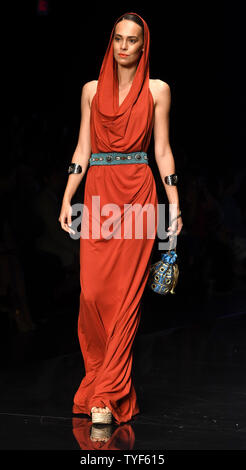 A student showcase presents creations by Miami Fashion Institute during ...