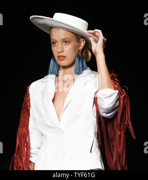 A student showcase presents creations by Miami Fashion Institute during ...