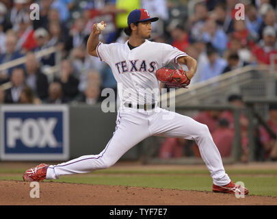 Yu Darvish (Rangers), MAY 21, 2013 - MLB : Pitcher Yu Darvish of the Texas  Rangers during the Major League Baseball game against the Oakland Athletics  at Rangers Ballpark in Arlington in
