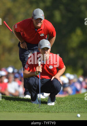 Patrick Reed of team USA during The Presidents Cup practice Credit ...