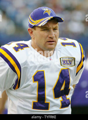 Brad Johnson Minnesota Vikings starter jersey