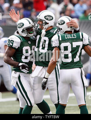 12 September 2004: New York Jets QB, Chad Pennington, during the Jets 31-24  victory over the Cincinnati Bengals at Giants Stadium in East Rutherford,  New Jersey. (Icon Sportswire via AP Images Stock Photo - Alamy