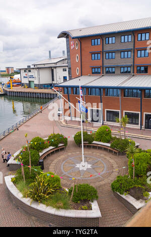 RNLI Royal National Lifeboat Institution Headquarters at Poole, Dorset UK in June Stock Photo