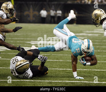 Miami Dolphins defensive tackle John Jenkins (77) walks off the field after  an NFL football game against Chicago Bears, Sunday, Nov. 6, 2022, in  Chicago. (AP Photo/Kamil Krzaczynski Stock Photo - Alamy