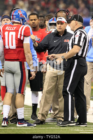 January 7, 2016: during an NCAA football game between the Louisiana ...