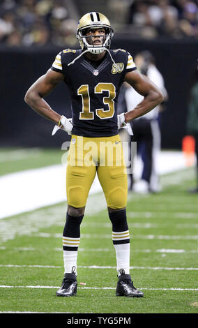 New Orleans Saints wide receiver Michael Thomas (13) watches a replay  during the game with the Detroit Lions at the Mercedes-Benz Superdome in  New Orleans December 4, 2016. Photo by AJ Sisco/UPI Stock Photo - Alamy