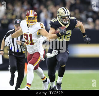 New Orleans Saints linebacker Stephone Anthony (50) runs through drills  during NFL football practice in Metairie, La., Tuesday, June 13, 2017. (AP  Photo/Gerald Herbert Stock Photo - Alamy