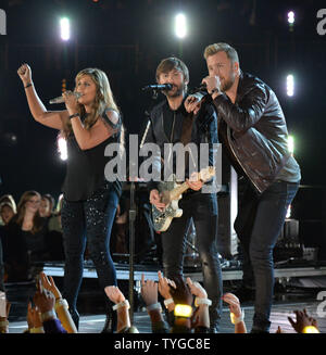 The 48th Annual CMA Awards at the Bridgestone Arena Featuring: Blake ...