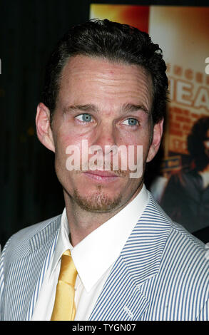 Kevin Dillon poses for pictures at the New York Premiere of HBO's new show 'Entourage' at the Loews E-Walk Theater in Times Square in New York on June 30, 2004.   (UPI Photo/Laura Cavanaugh) Stock Photo