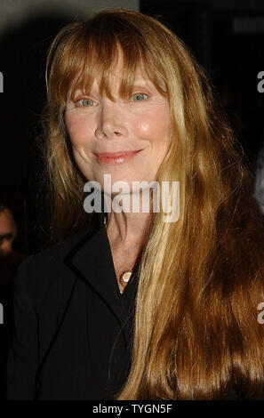 Actress Sissy Spacek poses at the July 14, 2004 New York screening of her new film 'A Home At The End Of The World.' (UPI Photo/Ezio Petersen) Stock Photo