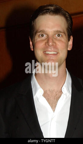 Actor Peter Krause (who stars in the tv series 'Six Feet Under' poses at the July 29, 2004  opening  night party for his Broadway debut  in the Arthur Miller play 'After the Fall' (UPI Photo/Ezio Petersen) Stock Photo