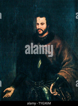 Mikhail Choglokov, Ivan V of Russia, 1666-1696, portrait painting, 1696 Stock Photo