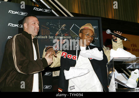 Rbk Allen Iverson Answer IX basketball shoe launch Stock Photo - Alamy