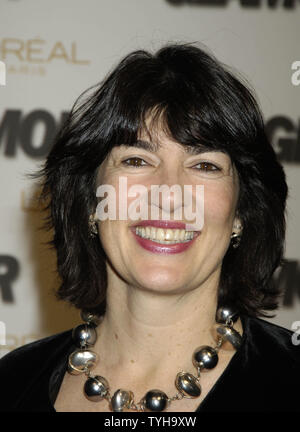 Christiane Amanpour arrives at Glamour's 2005  Women of the Year Awards at Lincoln Center's Avery Fisher Hall on November 2, 2005 in New York City.     (UPI Photo/Robin Platzer) Stock Photo