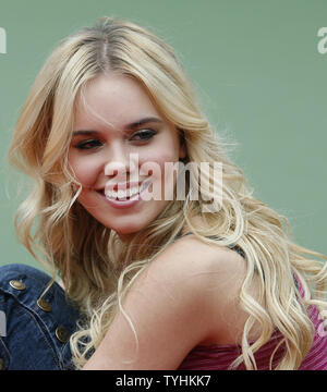 Cheyenne Kimball arrives for pictures during Arthur Ashe Kids Day  in Queens, NY on August 26, 2006.  (UPI Photo/John Angelillo) Stock Photo