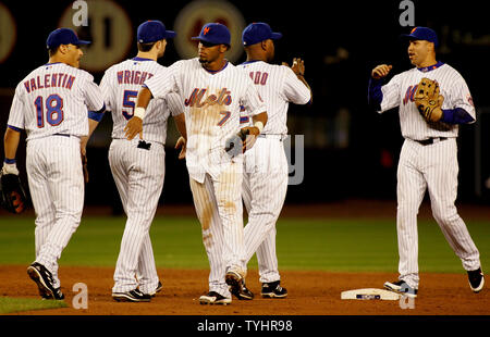 David Wright / Jose Reyes - 2006 Action Photo Print 