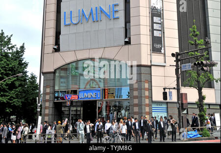 Lumine mall, Shinjuku, Tokyo, Japan Stock Photo