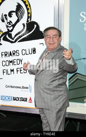 Freddie Roman arrives for the Friars Club Comedy Film Festival premiere of 'A Serious Man' at the Ziegfeld Theater in New York on September 24, 2009.       UPI /Laura Cavanaugh Stock Photo