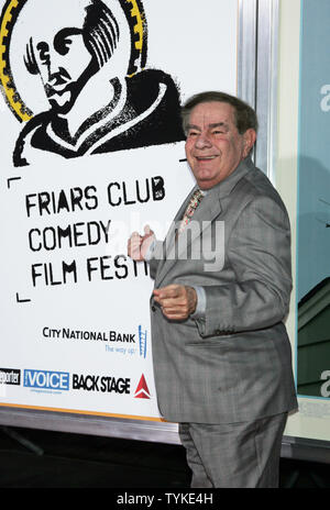 Freddie Roman arrives for the Friars Club Comedy Film Festival premiere of 'A Serious Man' at the Ziegfeld Theater in New York on September 24, 2009.       UPI /Laura Cavanaugh Stock Photo