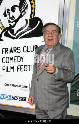 Freddie Roman arrives for the Friars Club Comedy Film Festival premiere of 'A Serious Man' at the Ziegfeld Theater in New York on September 24, 2009.       UPI /Laura Cavanaugh Stock Photo