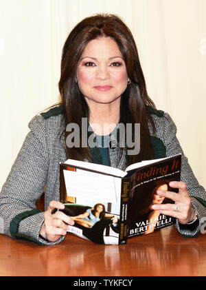 Valerie Bertinelli signs copies of her new book 'Finding It and Satisfying My Hunger For Life Without Opening the Fridge' at Barnes & Noble in New York on October 15, 2009.       UPI /Laura Cavanaugh Stock Photo