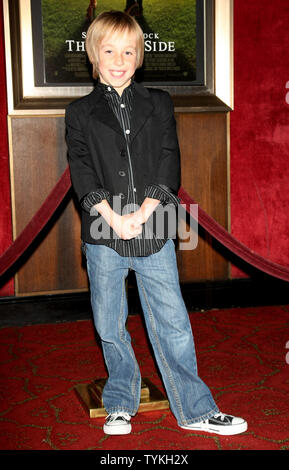 Jae Head, who acts in 'The Blind Side,' attends the movie's premiere held at the Ziegfield Theater on November 17, 2009 in New York City.     UPI/Monika Graff Stock Photo