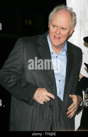 John Lithgow arrives at the 'Leap Year' Premiere at the Directors Guild of America Theater in New York on January 6, 2010.       UPI /Laura Cavanaugh Stock Photo