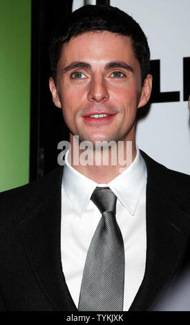 Matthew Goode arrives at the 'Leap Year' Premiere at the Directors Guild of America Theater in New York on January 6, 2010.       UPI /Laura Cavanaugh Stock Photo