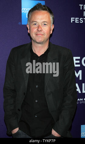 Director Michael Winterbottom arrives for the Tribeca Film Festival premiere of 'The Killer Inside Me' at the School of Visual Arts Theatre in New York on April 27, 2010.       UPI /Laura Cavanaugh Stock Photo