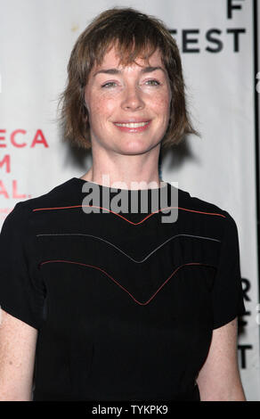 Julianne Nicholson arrives at the Tribeca Film Festival Premiere of 'William Vincent' at the Clearview Chelsea Cinemas in New York on April 25, 2010.       UPI /Laura Cavanaugh Stock Photo