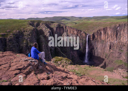 Africa; Southern Africa; Maseru District; Lesotho; Semonkong; Stock Photo