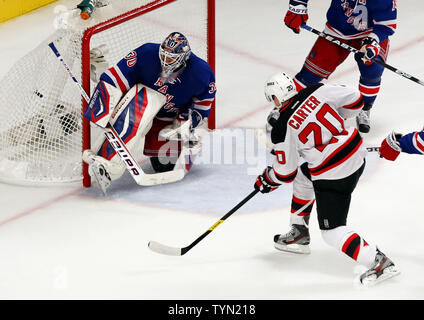 New Jersey Devils center Ryan Carter (20) during the NHL game between the  New Jersey Devils and the Carolina Hurricanes Stock Photo - Alamy