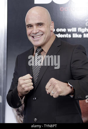 Bas Rutten arrives on the carpet at the 'Here Comes The Boom' premiere at the AMC Loews Lincoln Square in New York City on October 9, 2012.       UPI/John Angelillo Stock Photo