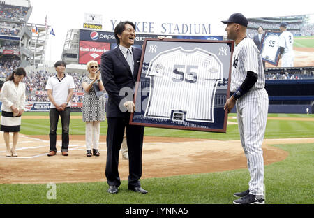 Parents of Hideki Matsui Masao Matsui, Saeko Matsui and brother