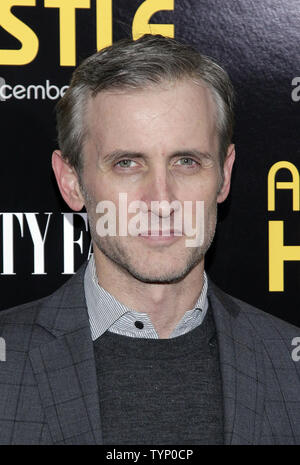 Dan Abrams arrives on the red carpet at the American Hustle premiere at the Ziegfeld Theatre in New York City on December 8, 2013.       UPI/John Angelillo Stock Photo