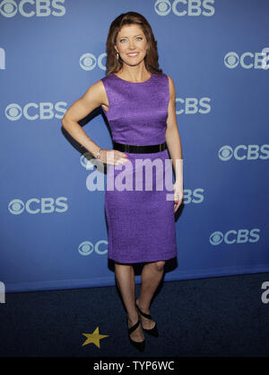 Norah O'Donnell arrives on the red carpet at the 2016 CBS Upfront at ...