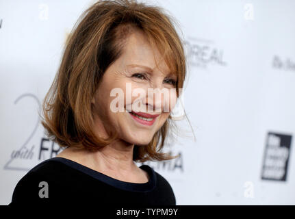 Nathalie Baye arrives on the red carpet at the opening night and U.S. Premiere of '3 Hearts / 3 Coeurs' at the 20th Rendez-Vous With French Cinema at Alice Tully Hall in New York City on March 6, 2015.    Photo by Dennis Van Tine/UPI Stock Photo